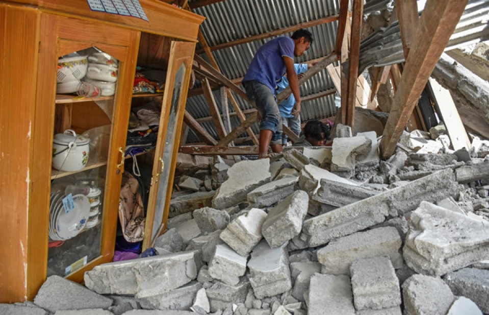 Chưa có thông tin về công dân Việt bị ảnh hưởng động đất tại Indonesia