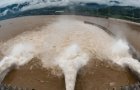 Trung Quốc: Sông Trường Giang đón lũ số 1, đập Tam Hiệp mở 3 cửa xả