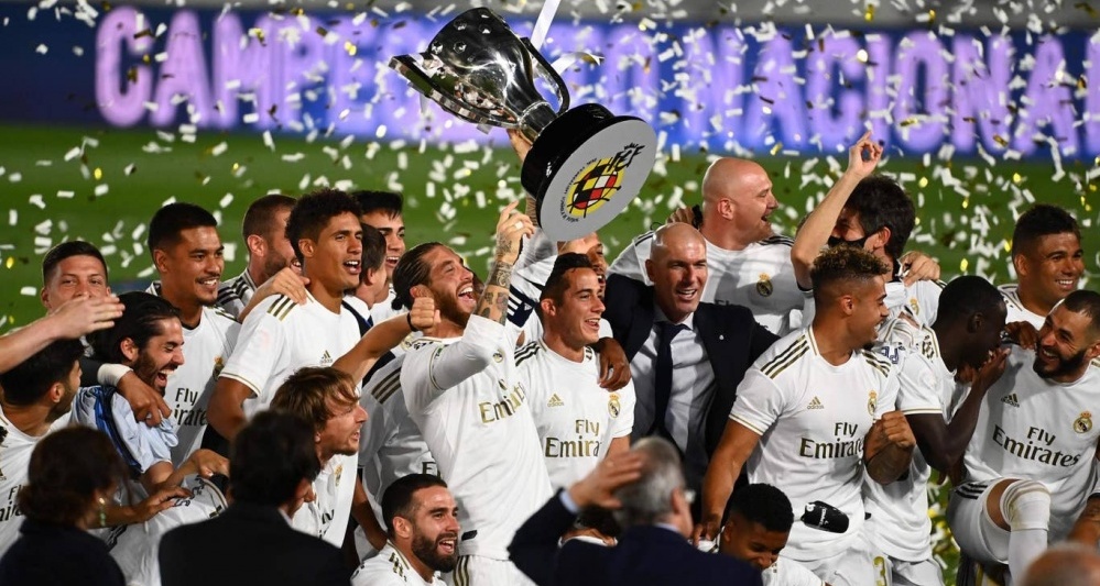Real Madrid lần thứ 34 vô địch La Liga