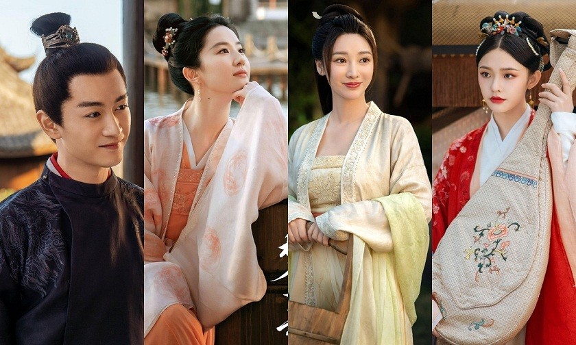 Ngắm loạt ảnh xinh đẹp của Lưu Diệc Phi trong hậu trường đóng phim