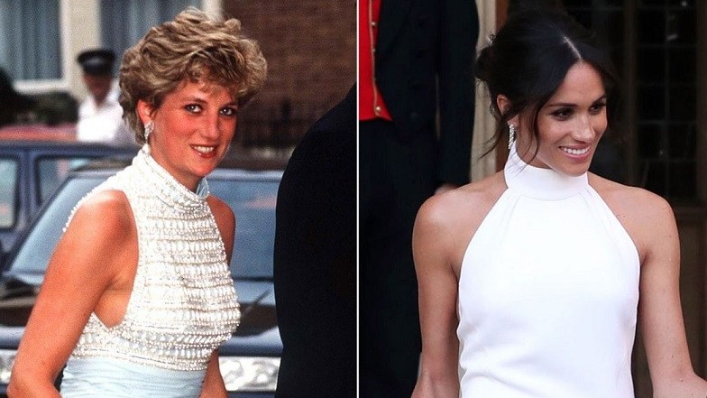 Những lần Meghan Markle áp dụng 'công thức thời trang' của Công nương Diana