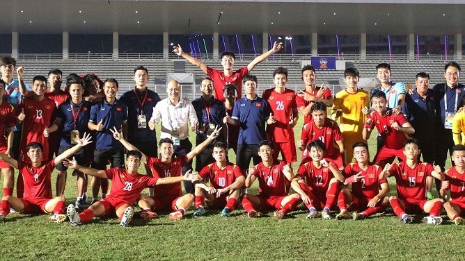 Vào bán kết, U19 Việt Nam rộng cửa tiến đến chung kết U19 Đông Nam Á 2022