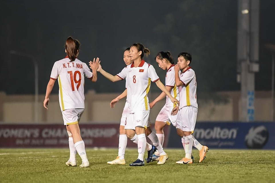 Thắng đậm tuyển nữ Timor Leste, đội tuyển nữ Việt Nam vào bán kết giải bóng đá nữ Đông Nam Á 2022