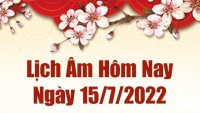 Lịch âm 15/7, âm lịch hôm nay Thứ 6 ngày 15/7/2022 tốt hay xấu? Lịch vạn niên 15/7/2022