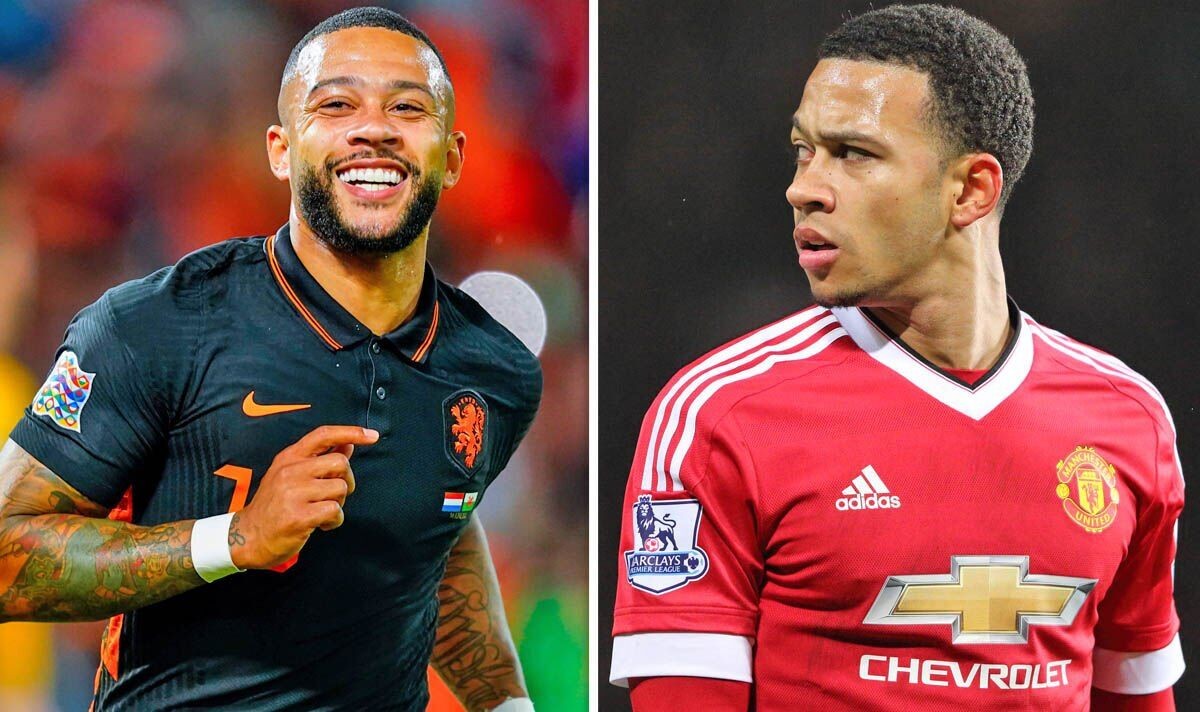 Chuyển nhượng cầu thủ Man Utd ngày 22/7: Memphis Depay muốn trở lại;