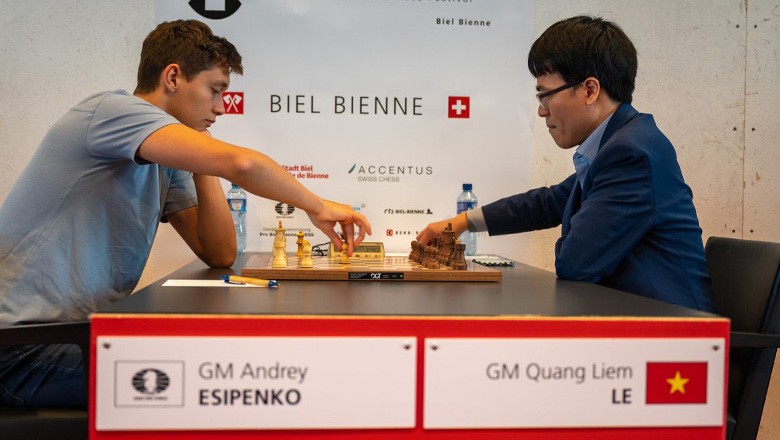 Giải cờ vua Biel Grandmaster 2022: Lê Quang Liêm lên ngôi vô địch