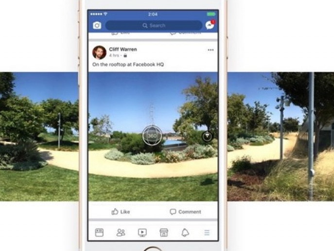Facebook ra mắt chức năng chụp ảnh 360 độ trong ứng dụng