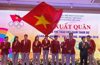 Đoàn thể thao Việt Nam xuất quân tham dự ASIAD 2018
