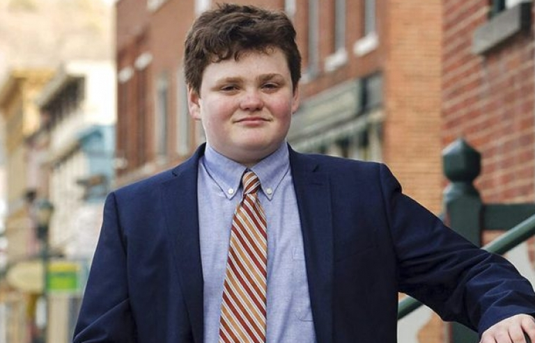 Mỹ: Cậu học sinh 14 tuổi tranh cử Thống đốc bang Vermont