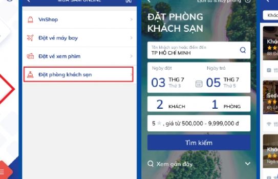 BIDV SmartBanking Booking cực nhanh - Du lịch cực đã