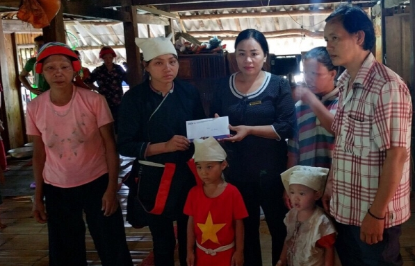 BIDV hỗ trợ gia đình các nạn nhân trong đợt lũ quét tại Lai Châu