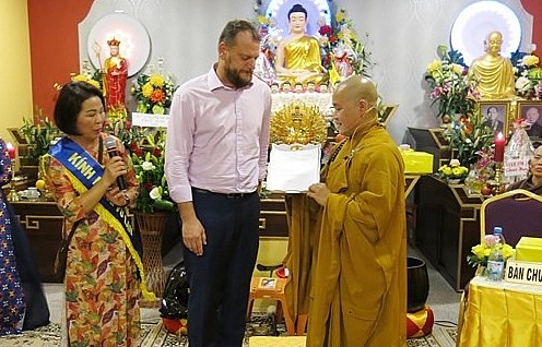 Trung tâm văn hóa Phật giáo cấp tỉnh đầu tiên của người Việt tại CH Czech