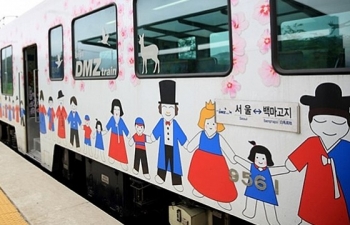 Hàn Quốc chạy thử nghiệm tuyến 'tàu hỏa hòa bình DMZ'