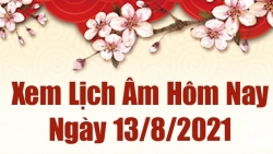 Lịch âm 13/8 - Xem âm lịch hôm nay thứ 6 ngày 13/8/2021 chính xác nhất - Lịch vạn niên 13/8/2021