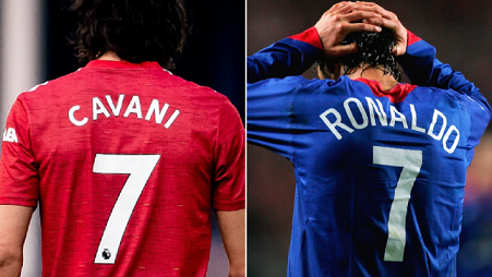 Man Utd: Dự đoán Ronaldo sẽ mặc áo số 7 huyền thoại, Cavani rất vui lòng nhường lại