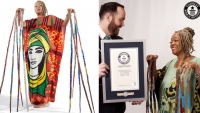 Tổ chức Guinness công nhận kỷ lục cho người phụ nữ sở hữu bộ móng tay dài hơn 13 m