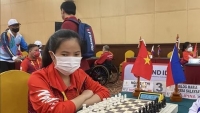 Đoàn Việt Nam tạm dẫn đầu bộ môn cờ vua ASEAN Para Games 2022