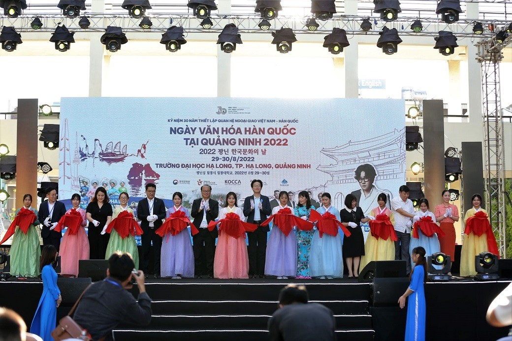 Hình ảnh đặc sắc tại chương trình Ngày văn hóa Hàn Quốc tại Quảng Ninh năm 2022