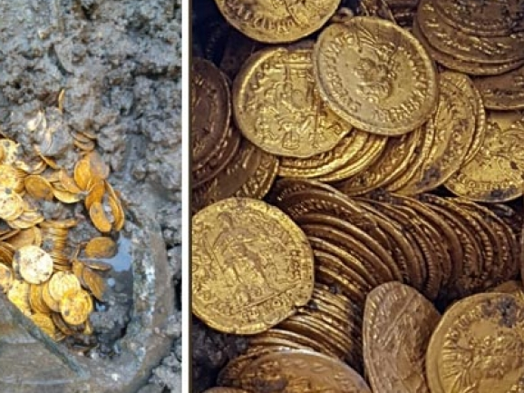 Italy: Phát hiện kho báu cổ thời La Mã trị giá hàng triệu USD
