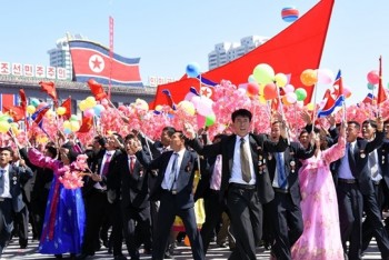 Điểm đặc biệt trong lễ diễu binh mừng Quốc khánh Triều Tiên