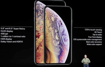 Apple chính thức ra mắt bộ đôi iPhone XS và XS Max 6,5 inch