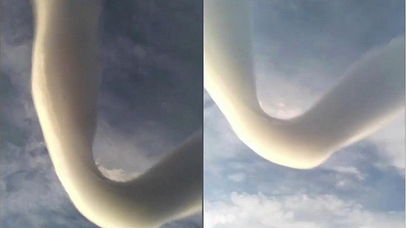 Rắn hình đám mây: Khám phá thế giới tự nhiên kỳ lạ với hình ảnh rắn được tạo hình đầy ấn tượng trên bầu trời. Đây chắc chắn sẽ làm bạn ngưỡng mộ sức mạnh và tài năng của thiên nhiên. Hãy cùng chiêm ngưỡng rắn hình đám mây đặc biệt này ngay bây giờ!