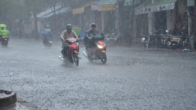 du bao thoi tiet 10 ngay toi 11216 ha noi bac bo mua to dac biet o vung nui trung bo nang nong gay gat phia nam mua chieu toi