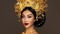 Hoa hậu Thùy Tiên đằm thắm, mặn mà khi diện quốc phục các nước
