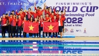 Đội tuyển lặn Việt Nam đứng đầu Giải vô địch lặn thế giới 2022