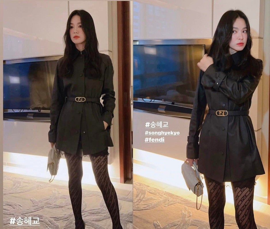 Song Hye Kyo đẹp huyền bí khi sang Mỹ dự sự kiện thời trang