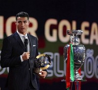 Ronaldo nhận giải Cầu thủ ghi nhiều bàn nhất ở cấp đội tuyển quốc gia