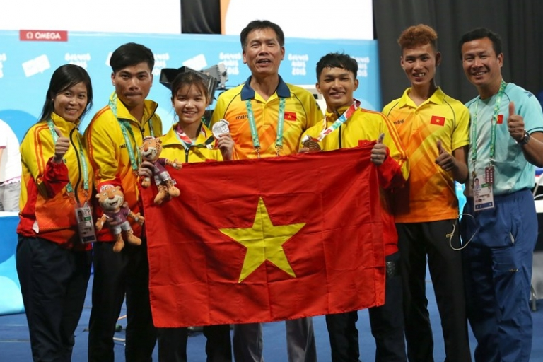 Olympic trẻ Việt Nam hoàn thành "chỉ tiêu Vàng" ngay ngày đầu