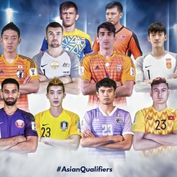 Văn Lâm nằm trong nhóm 10 thủ môn hay nhất vòng loại World Cup khu vực châu Á