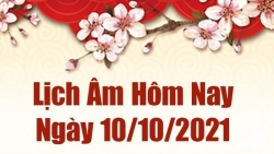 Lịch âm 10/10, Xem âm lịch hôm nay Chủ nhật ngày 10/10/2021 chính xác nhất. Lịch vạn niên