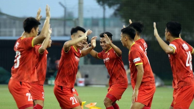 Thầy Park trở lại, U23 Việt Nam tích cực tập luyện hướng tới vòng loại châu Á 2022