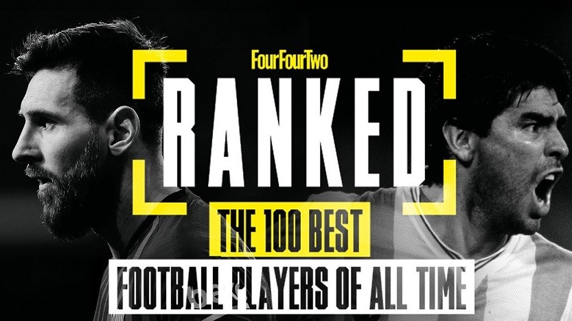 Lionel Messi đứng đầu Top 100 danh thủ vĩ đại nhất, bảng xếp hạng của Four Four Two có thể gây tranh cãi
