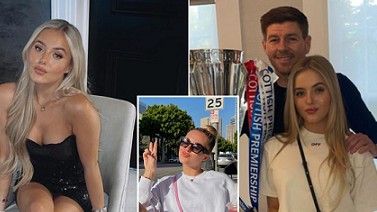 Nhan sắc tuổi 18 của con gái lớn HLV Steven Gerrard