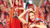 Miss Intercontinental 2022: Bảo Ngọc hoàn thành xuất sắc phần thi trang phục dân tộc