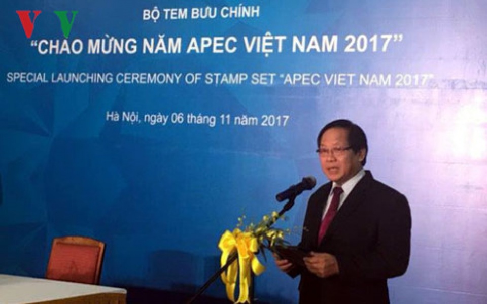 phat hanh bo tem chao mung nam apec viet nam