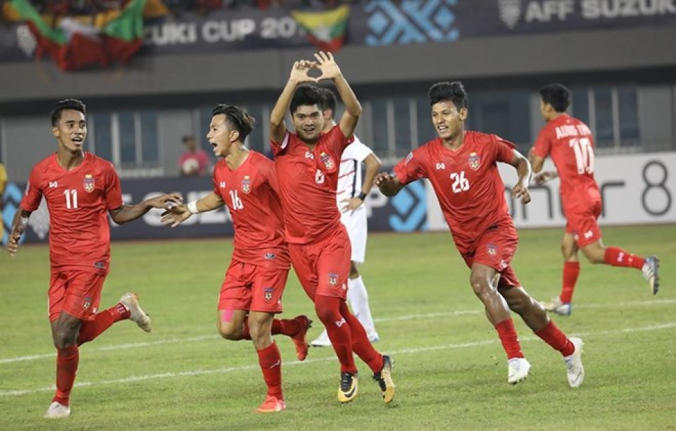aff suzuki cup 2018 malaysia va myanmar cung thang viet nam xuong vi tri thu 3