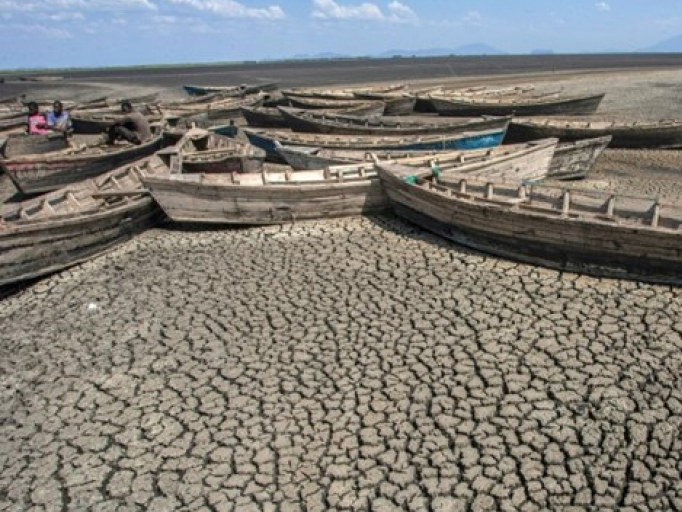 Hồ lớn thứ hai ở Malawi khô cạn trơ đáy chỉ trong vòng 4 tháng