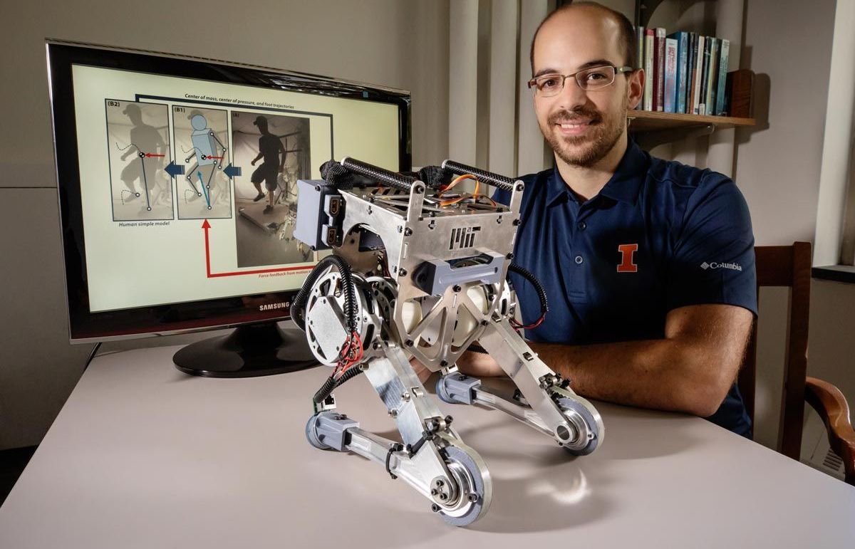 Nhiều kỳ vọng từ việc phán triển robot hai chân có thể di chuyển cân bằng như người
