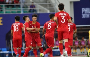 SEA Games: Vietnam crush Brunei 6-0 at first men’s football match