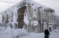 Thị trấn lạnh cóng -67 độ C đến mức lông mi phủ tuyết