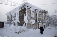 Thị trấn lạnh cóng -67 độ C đến mức lông mi phủ tuyết