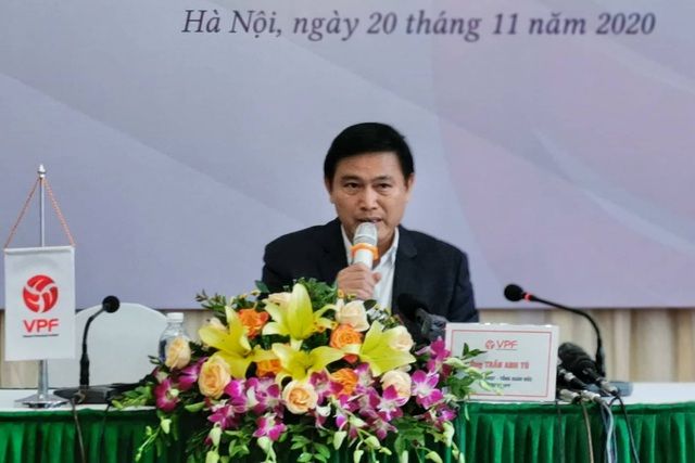Chủ tịch VPF Trần Anh Tú: Thể thức thi đấu V-League 2021 như năm 2020