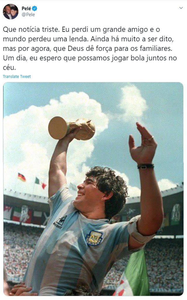 Thế giới bóng đá dành lời tri ân đến Maradona