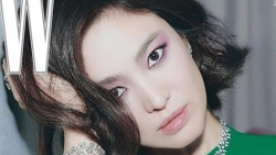 Song Hye Kyo khác lạ khi trang điểm đậm, sắc sảo nhưng vẫn rất đẹp
