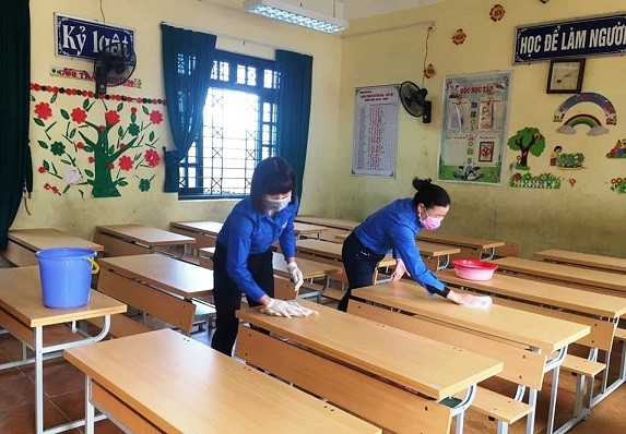 Covid-19: Chỉ học sinh một số khối lớp huyện Ba Vì, Hà Nội được đi học trực tiếp