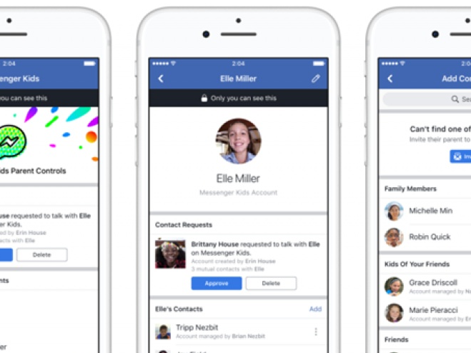 Facebook ra mắt ứng dụng chat Messenger dành cho trẻ em
